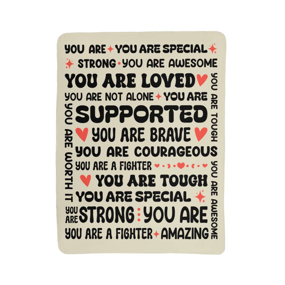 To My Daughter You Are Braver Sherpa Blanket From Mom