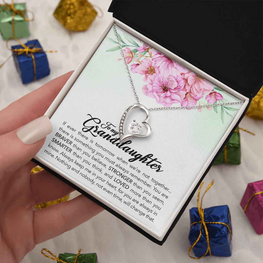 To My Brave Granddaughter – Forever Love Necklace