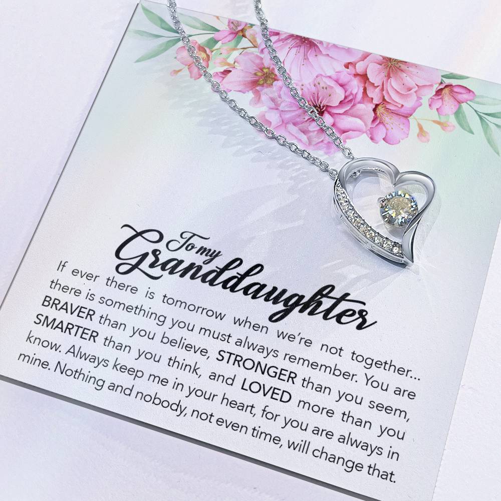 To My Brave Granddaughter – Forever Love Necklace
