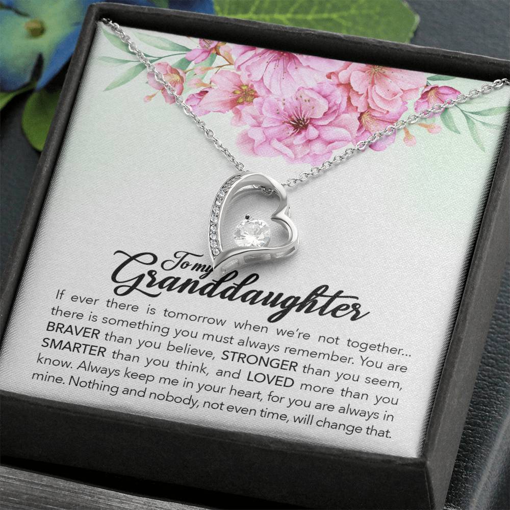 To My Brave Granddaughter – Forever Love Necklace