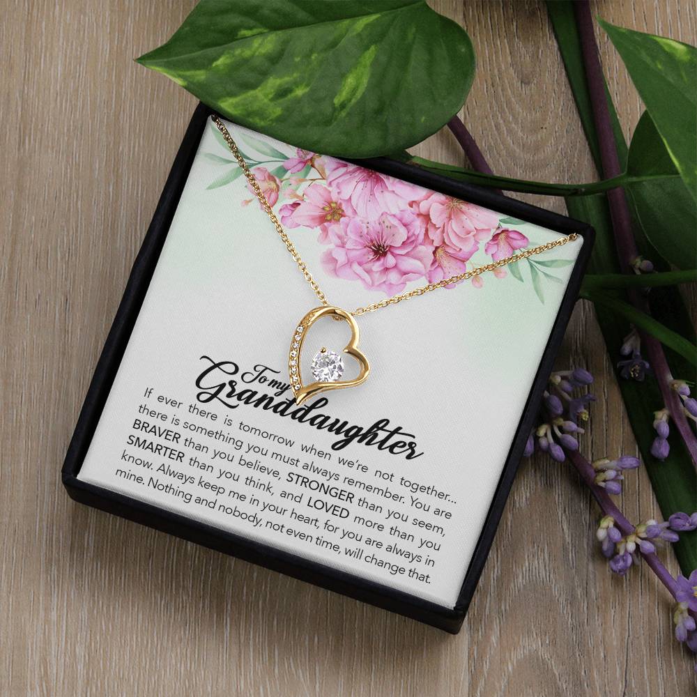 To My Brave Granddaughter – Forever Love Necklace