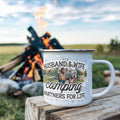 Camping Partners for Life 12 oz Stainless-Steel Mug