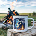 Dinosaur S’mores 12 oz Stainless-Steel Camping Mug