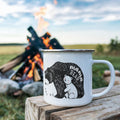 Mama Bear 12 oz Stainless-Steel Camping Mug