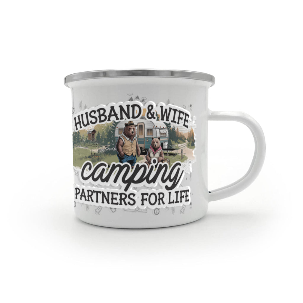 Camping Partners for Life 12 oz Stainless-Steel Mug