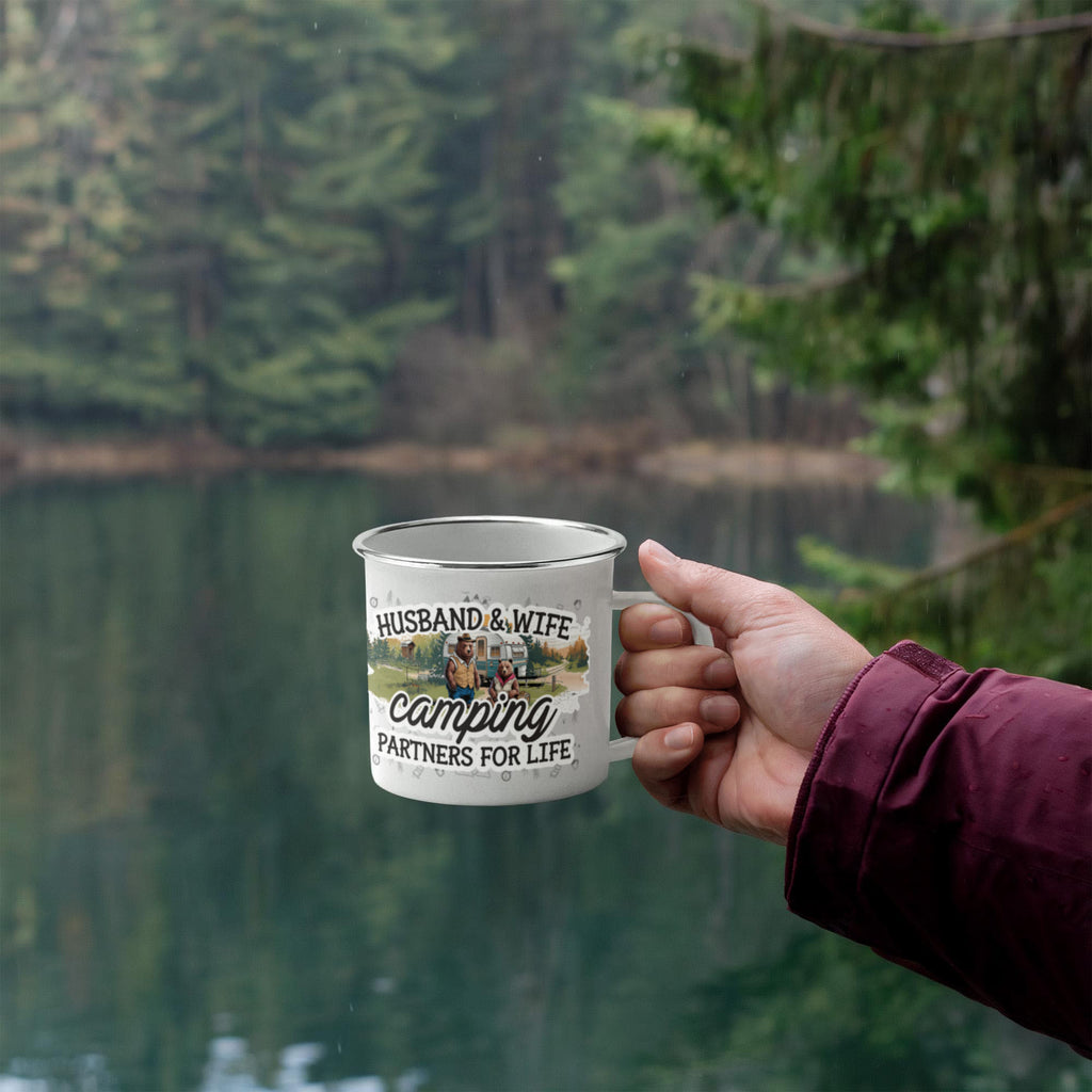 Camping Partners for Life 12 oz Stainless-Steel Mug
