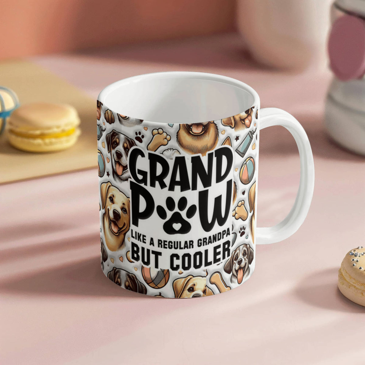 Grandpaw – Like a Regular Grandpa, But Cooler Ceramic Mug