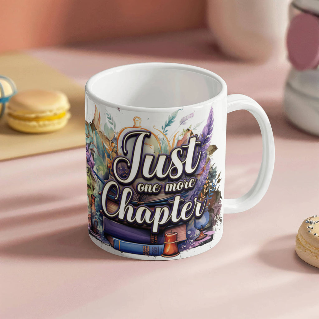 Just One More Chapter Ceramic Mug