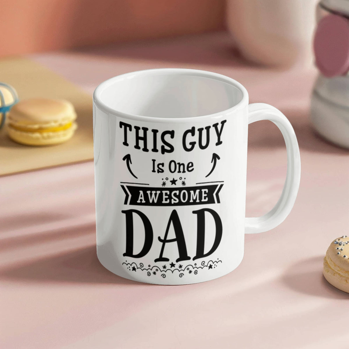 This Guy Is One Awesome Dad Ceramic Mug