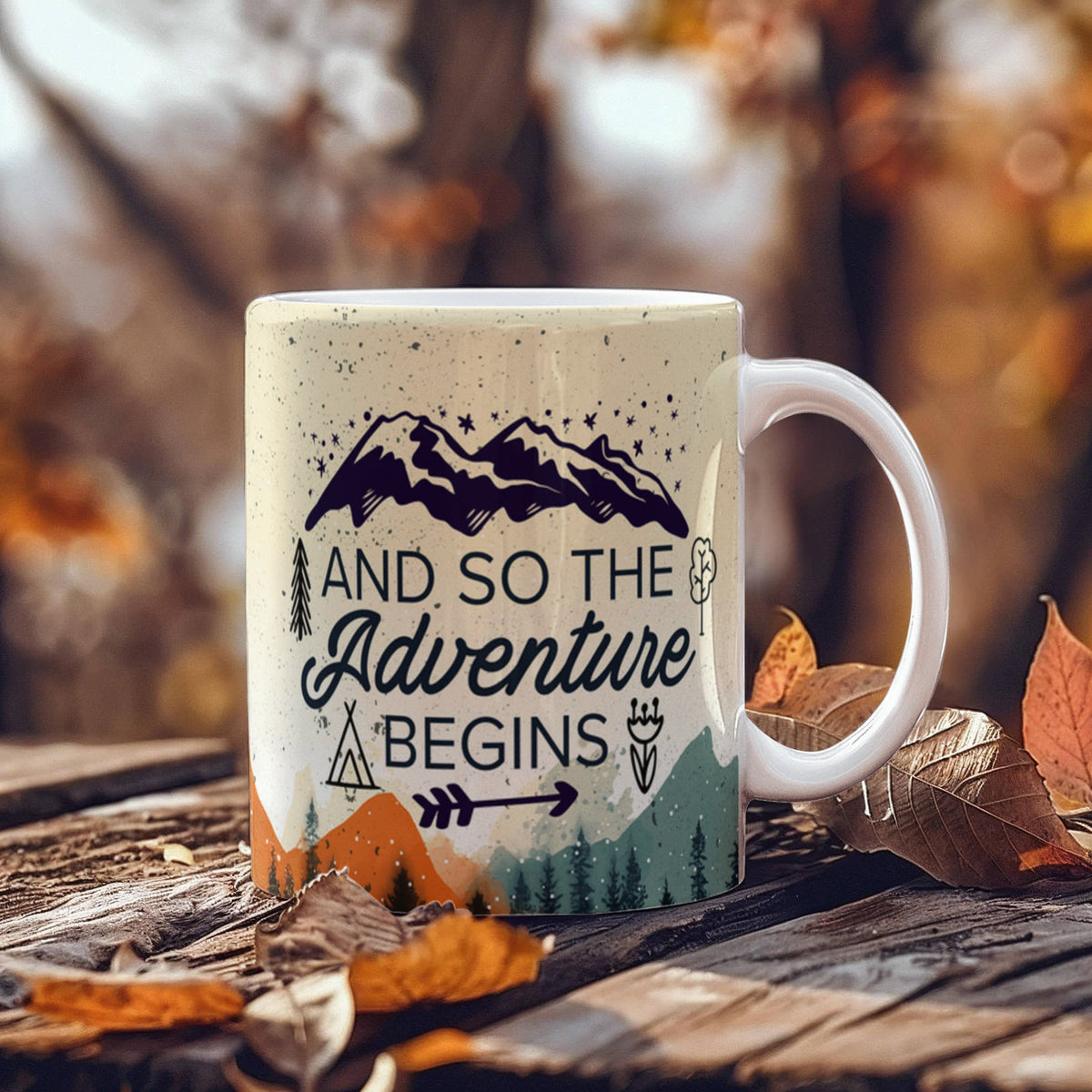 Adventure Awaits Ceramic Mug
