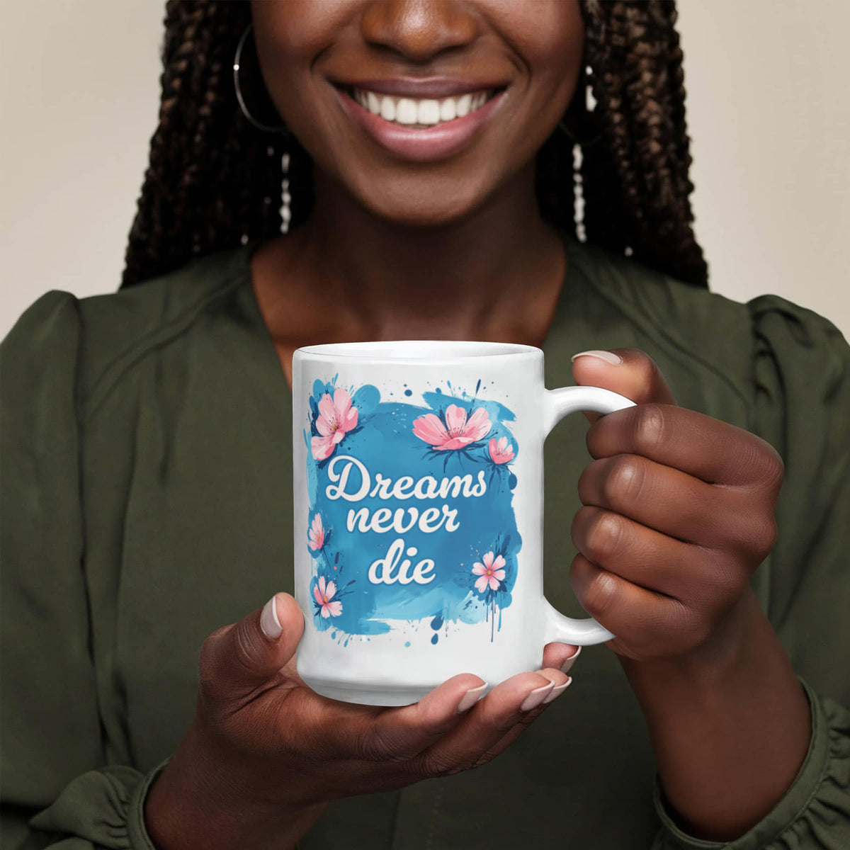 Dreams Never Die Ceramic Mug